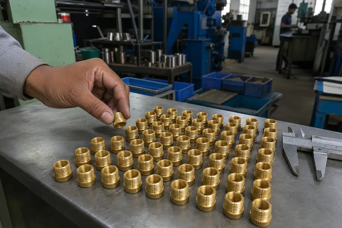 Brass Inserts Manufacturers in Jamnagar